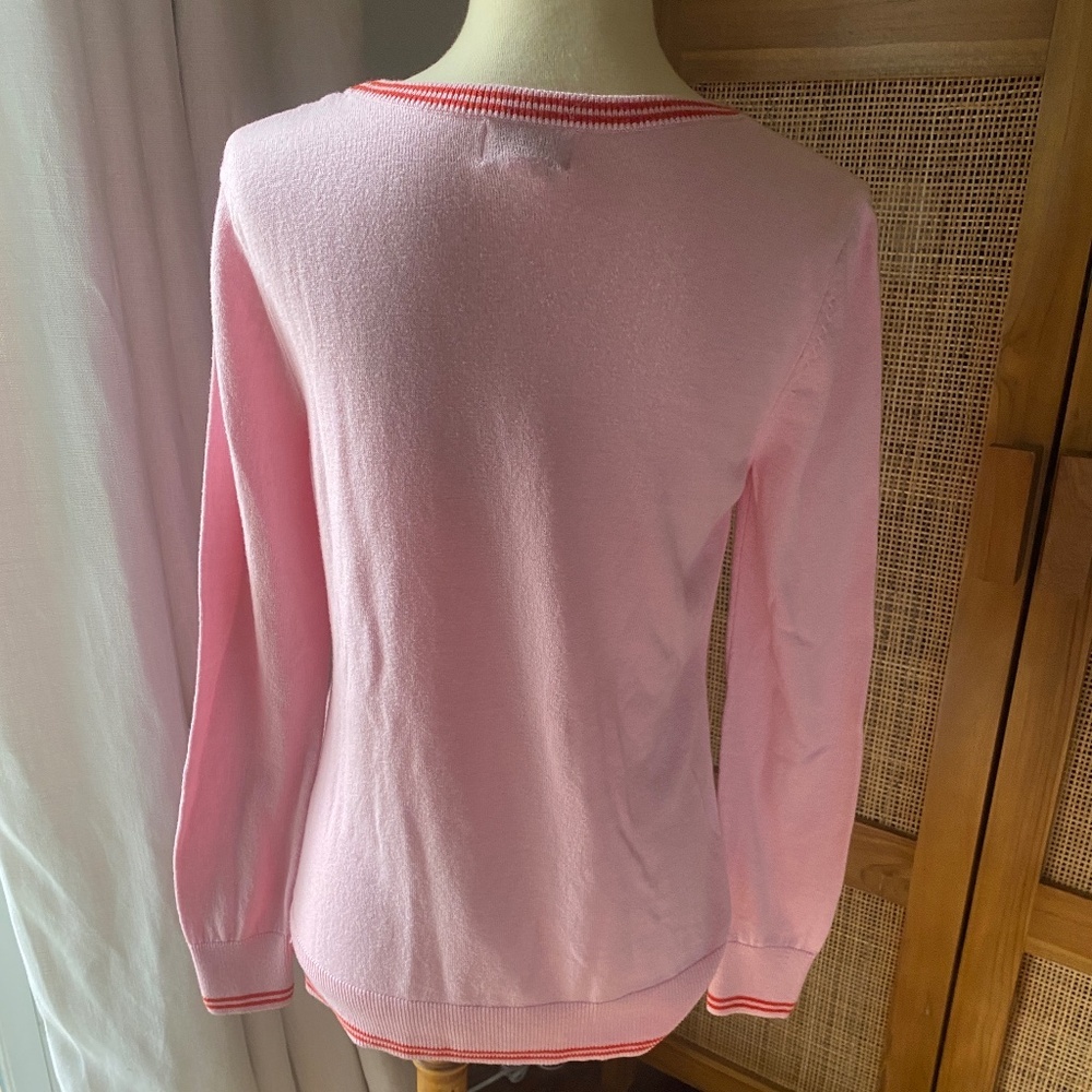 Pink Old Navy  Valentine Love Crew  Sweater ❤️ Small. - Picture 5 of 5
